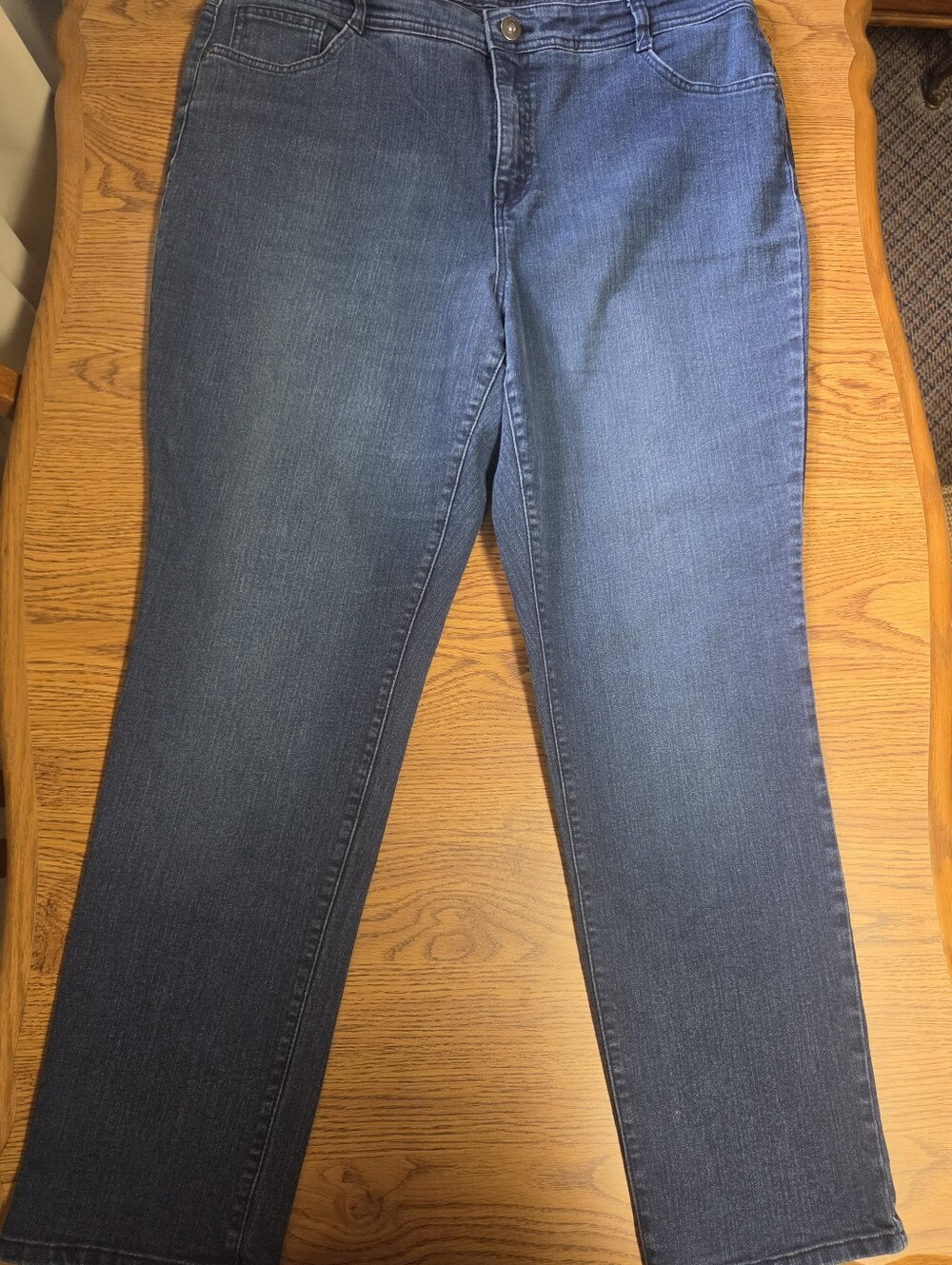 Style & Co. Dark Blue Straight Leg Jeans Size 18W
